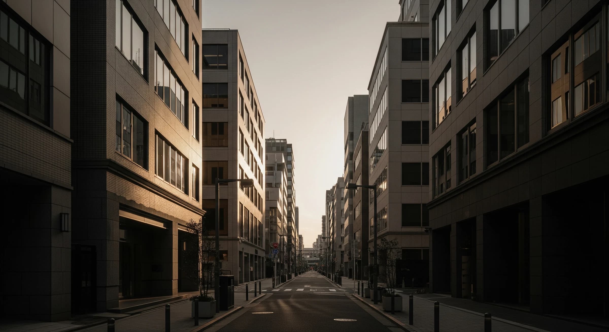 恵比寿西エリアの街並み